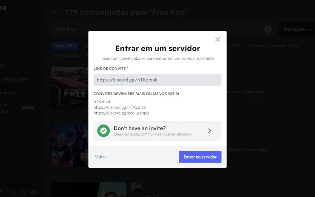 Como entrar num servidor no Discord | Encontre os melhores - 4
