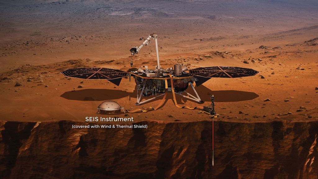 Frustração: sonda InSight não encontrou água subterrânea no equador de Marte - 2