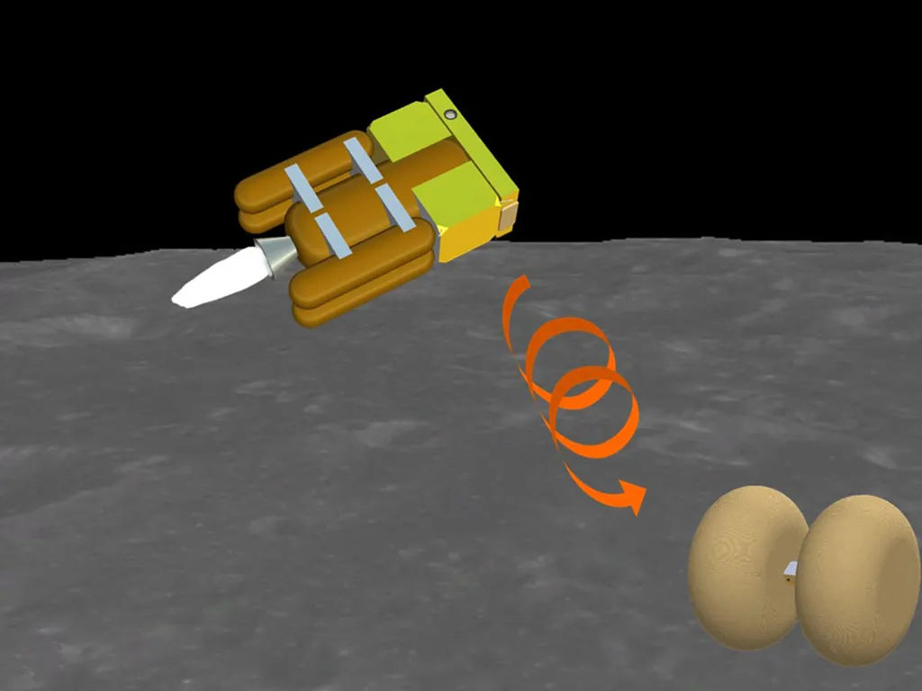 Pequeno lander japonês vai