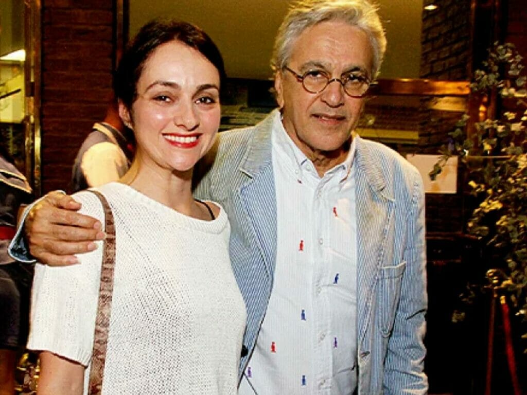 Luana Moussallem e Caetano Veloso