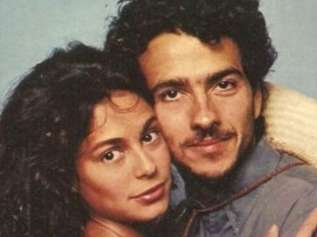 Giovanna Gold e Marcos Palmeira na versão antiga de Pantanal