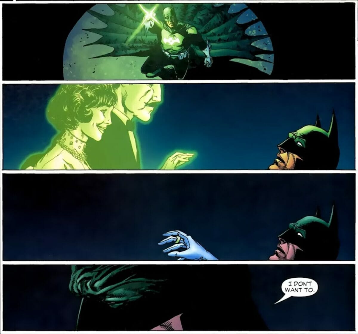 Batman não consegue usar anel do Lanterna Verde por razão sombria - 2