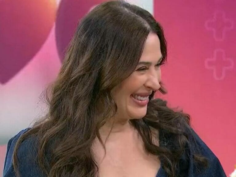 Claudia Raia anuncia sexo do terceiro filho ao vivo na Globo - 1