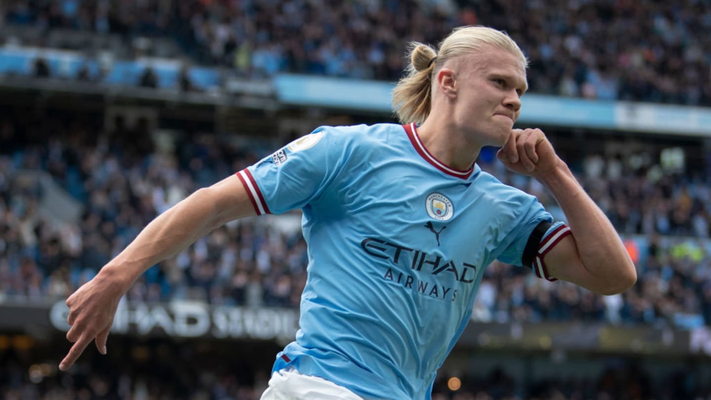 Quem é o atual artilheiro do Manchester City?