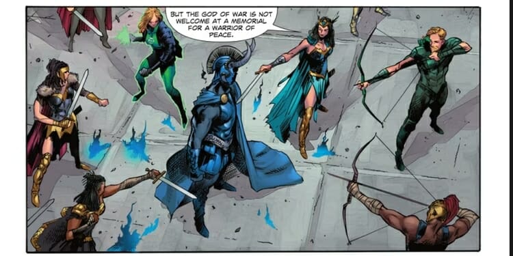 Heróis da DC se unem com o maior vilão da Mulher-Maravilha - 2