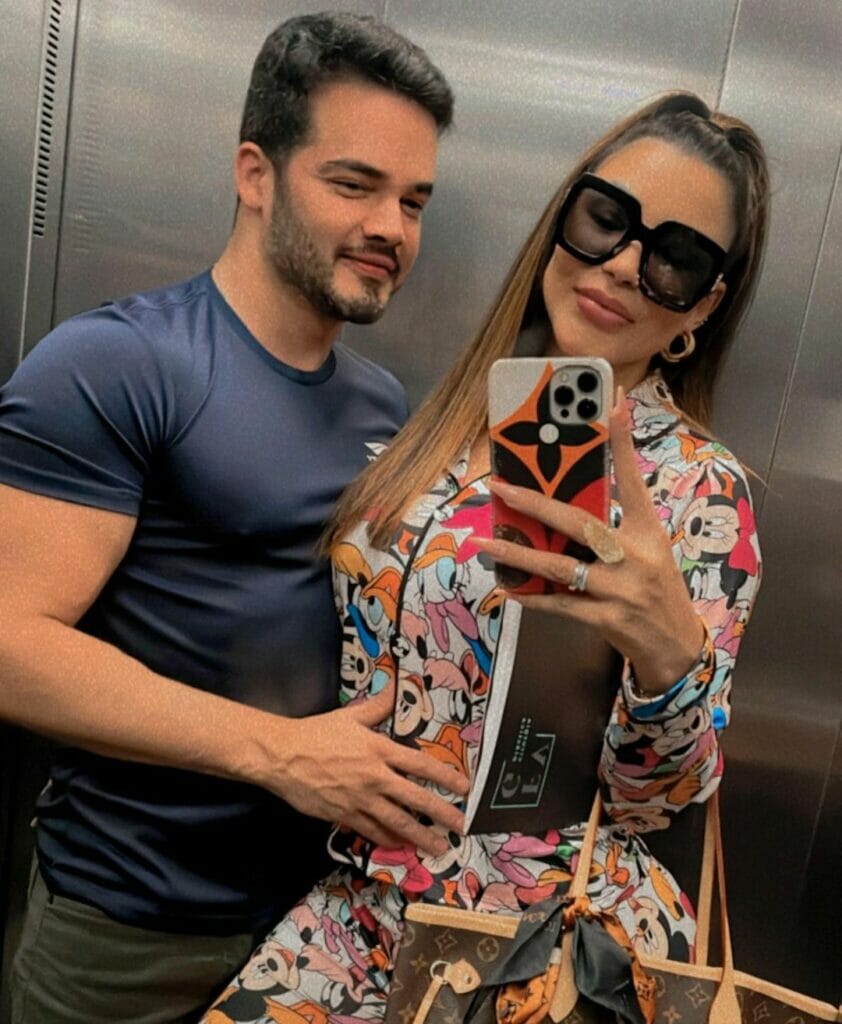Fabio Gontijo e Jenny Miranda (Foto: Reprodução/Instagram)