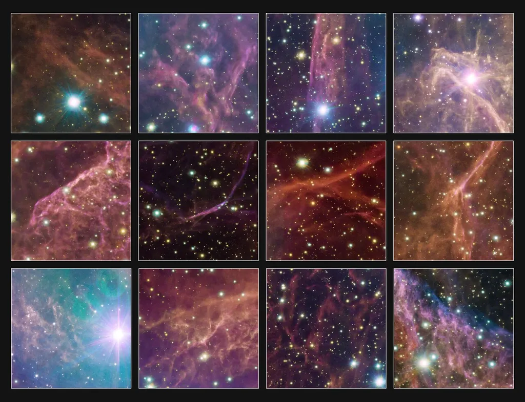 Remanescente de supernova revela a beleza do fim de estrela massiva - 3