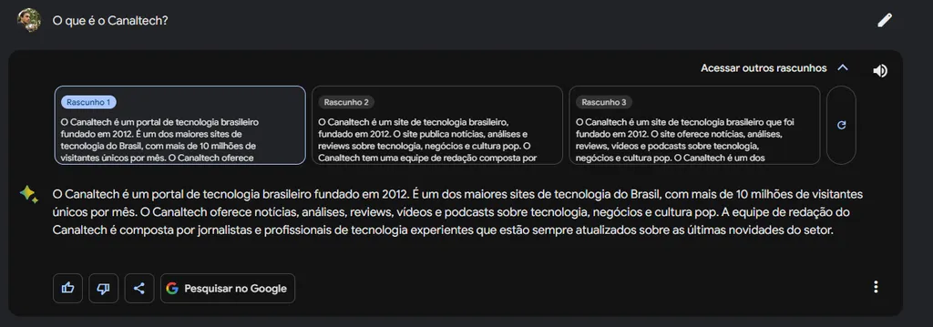 5 motivos para NÃO usar o Google Bard - 4