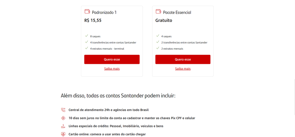 Como abrir uma conta-corrente gratuita no Santander - 2