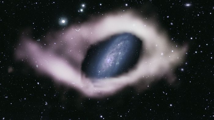 Destaque da NASA: galáxia cercada por anel é a foto astronômica do dia - 1