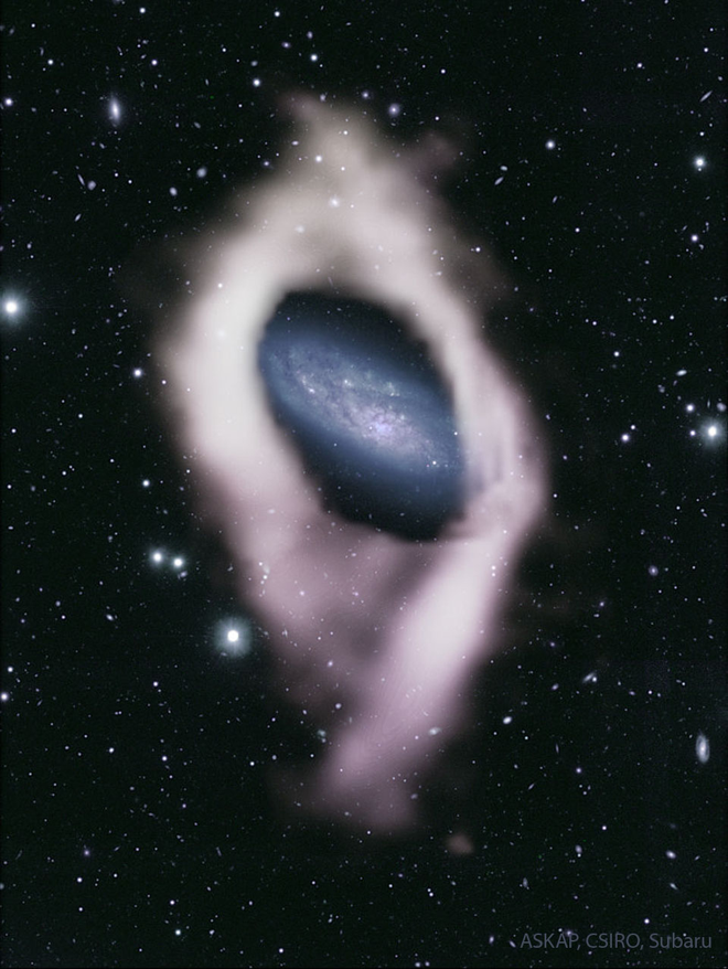 Destaque da NASA: galáxia cercada por anel é a foto astronômica do dia - 2