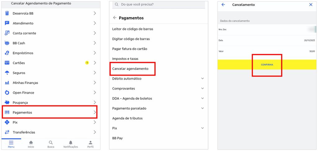 Como cancelar um pix agendado | Principais Bancos - 2