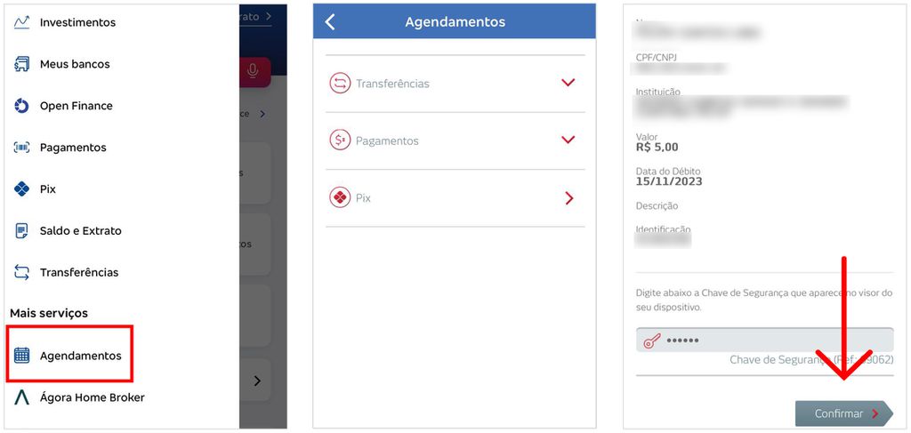 Como cancelar um pix agendado | Principais Bancos - 3