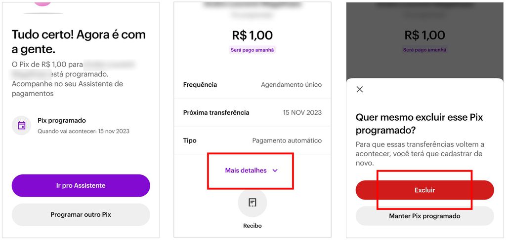 Como cancelar um pix agendado | Principais Bancos - 6