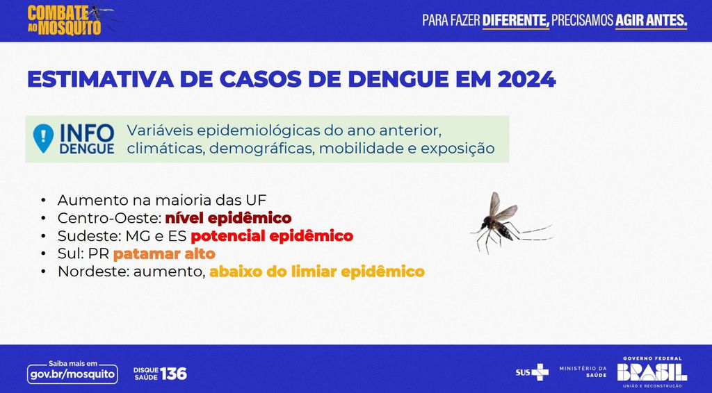 Brasil corre risco de enfrentar epidemia de dengue, com 5 mi de casos - 3