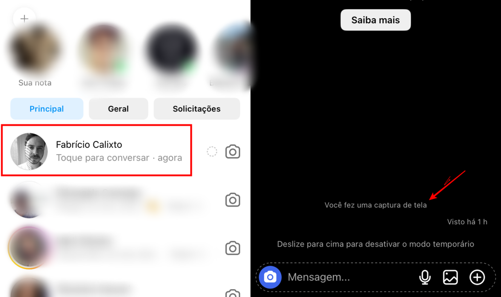 Instagram avisa quando tira print? Entenda como funciona - 2