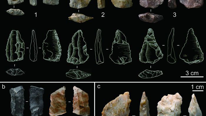 Itens de pedra de 45 mil anos revolucionam história humana na Ásia - 1