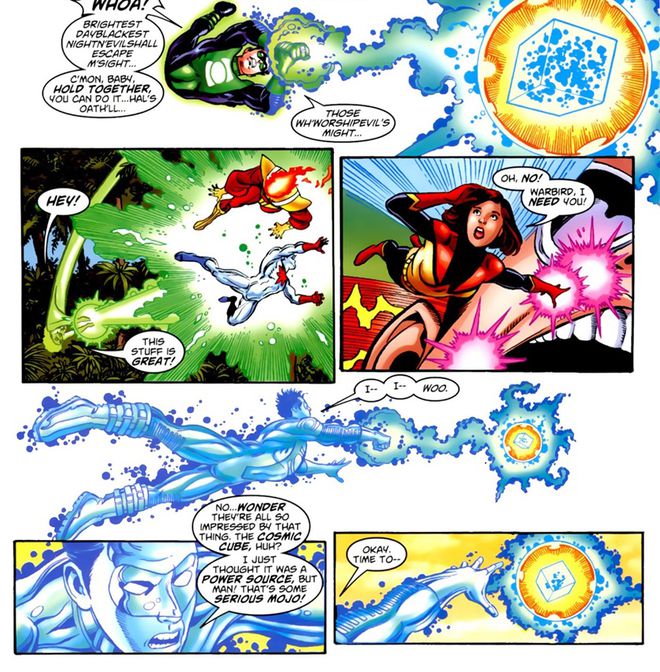 Marvel e DC já compartilharam um Lanterna Verde “cromado” - 2