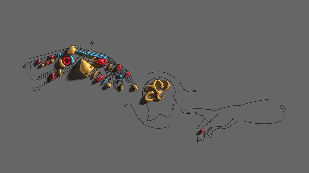 A evolução tecnológica da IA problematiza questões filosóficas e a capacidade cognitiva dos seres humanos (Imagem: Rochak Shukla/Freepik)