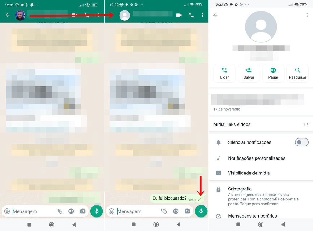 Quando se desbloqueia a pessoa no WhatsApp, ela fica sabendo? - 2