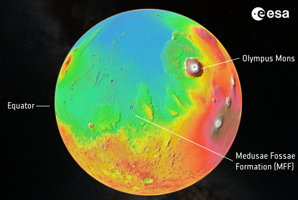 Sonda Mars Express pode ter detectado novo depósito de gelo em Marte - 2