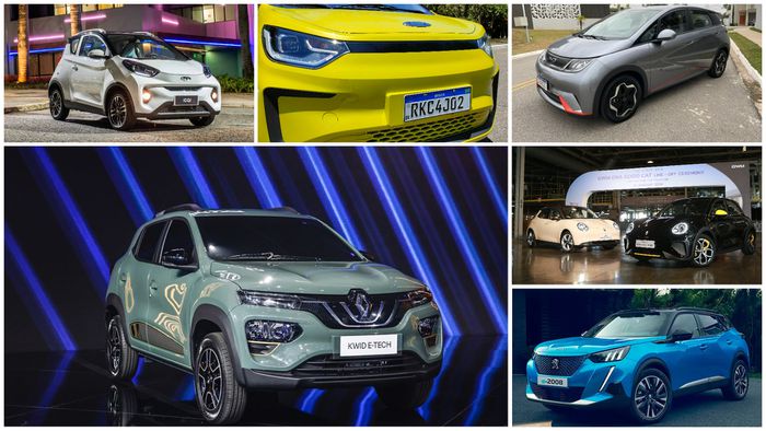 10 carros elétricos mais baratos do Brasil em 2024 - 1