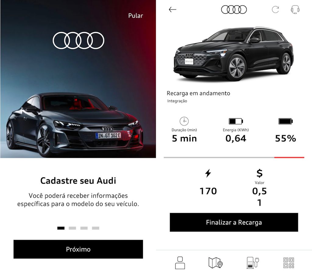 Audi lança app para acabar com “ansiedade de recarga” - 2