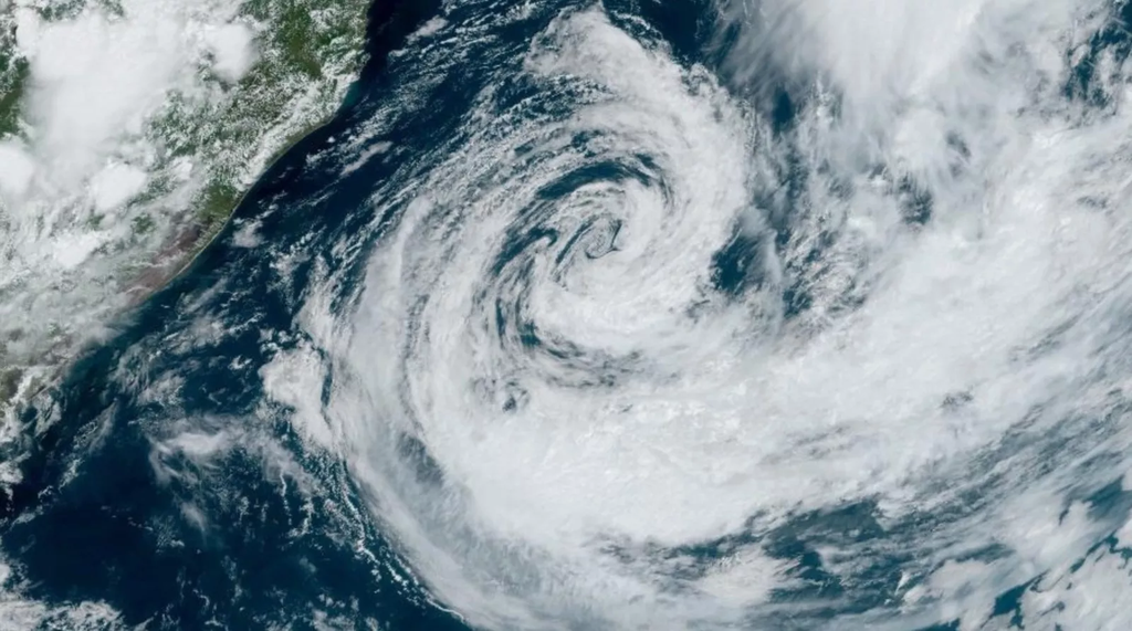 NASA divulga imagens de satélite da tempestade Akará - 2