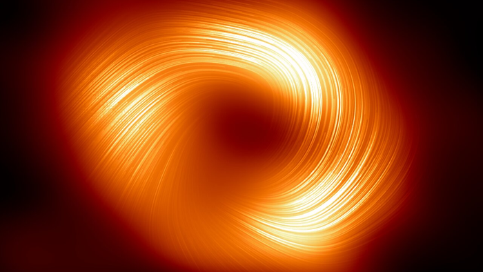 Buraco negro da Via Láctea ganha nova foto com luz polarizada - 1