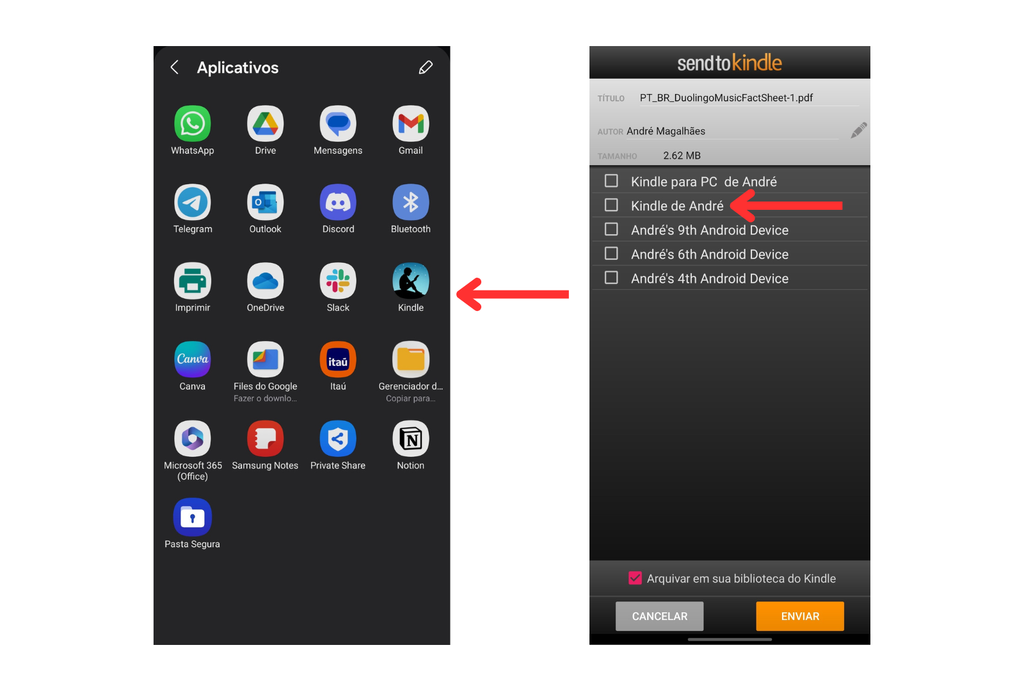 Como enviar PDF para o Kindle | Guia Prático - 2
