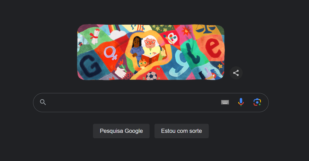 Doodle do Google celebra o Dia Internacional das Mulheres - 2