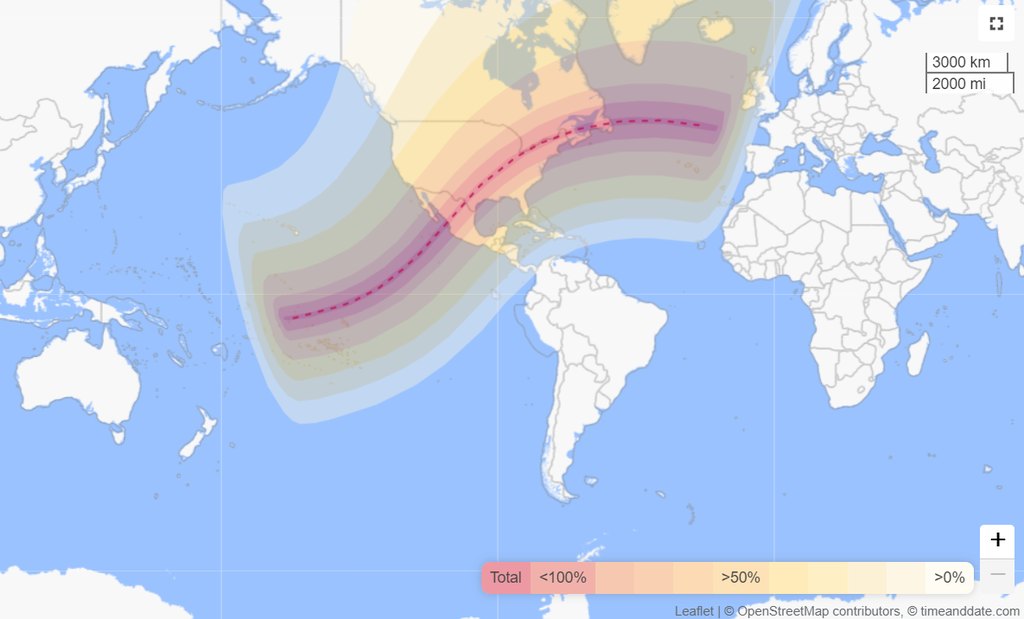 Eclipse solar não vai ser visível do Brasil; saiba como ver online - 2