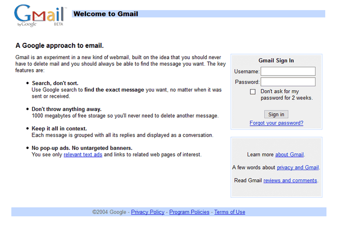 20 anos de Gmail | A “pegadinha” que mudou o e-mail para sempre - 3