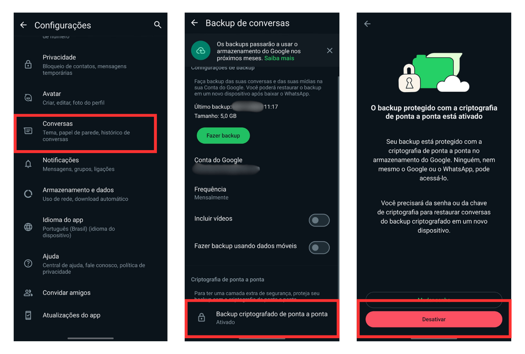 Backup | Como recuperar mensagens criptografadas do WhatsApp - 2