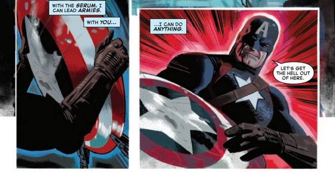 Capitão América prefere seu escudo ou o Soro do Supersoldado? - 2