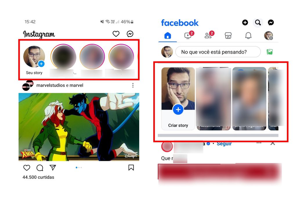 Instagram testa exibição de prévias de Stories no mesmo estilo do Facebook (Imagem: Captura de tela/Guilherme Haas/Canaltech)