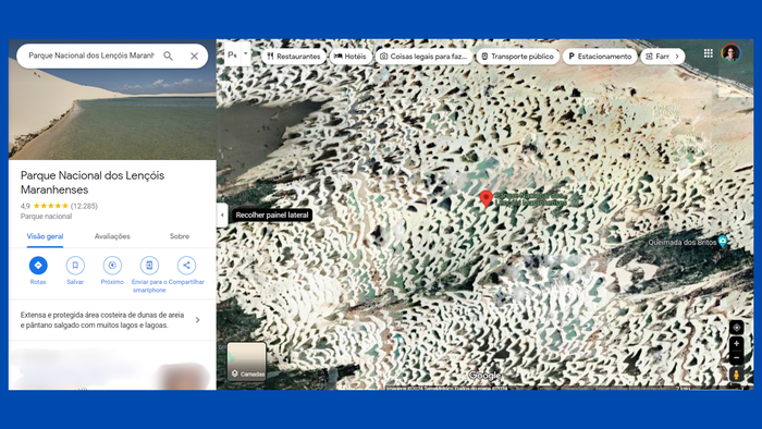 Modo Satélite | Como ver as casas por cima no Google Maps - 1