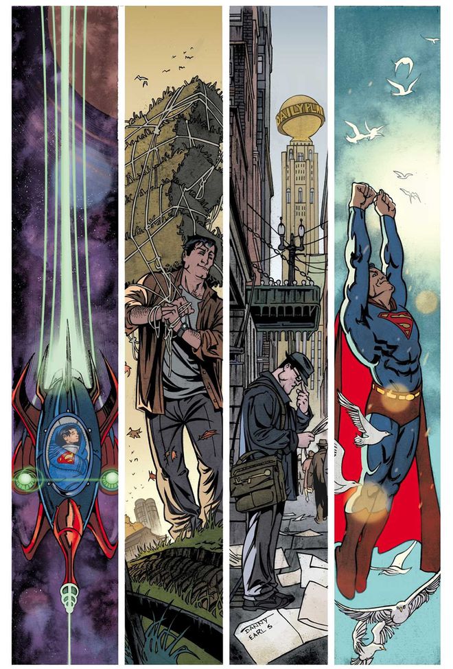 Superman tem sua origem recontada à perfeição em apenas 4 painéis - 4