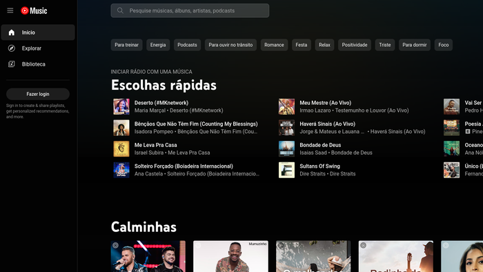 YouTube Music começa a liberar download de músicas na web - 1