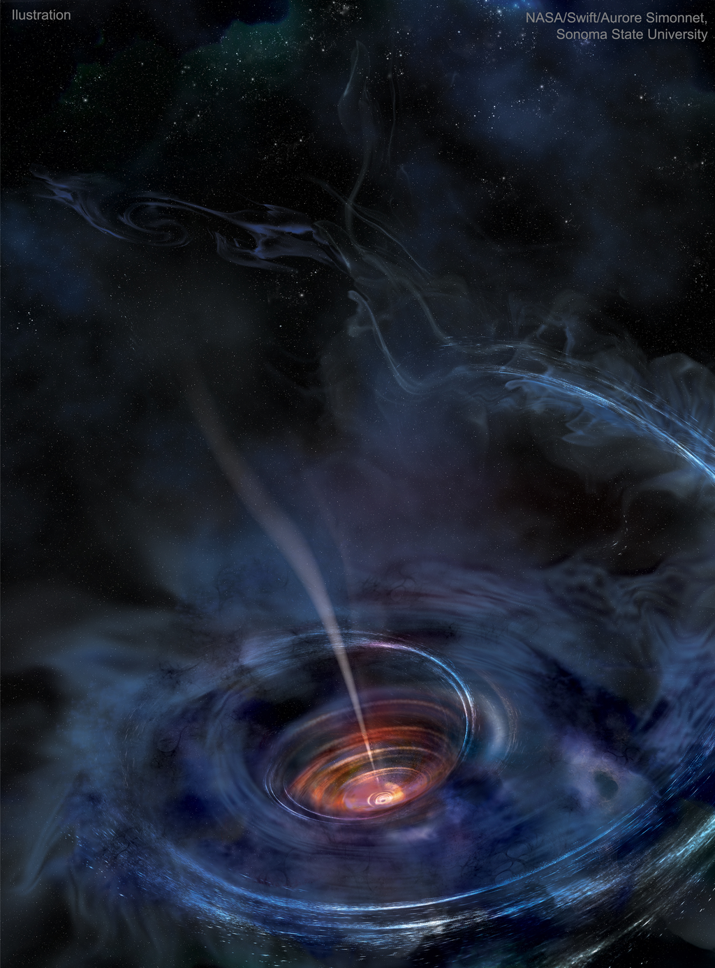 Destaque da NASA: buraco negro devora estrela na foto astronômica do dia - 2