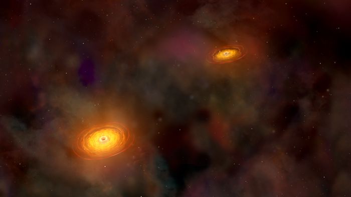 James Webb encontra fusão de buracos negros mais distante já vista - 1