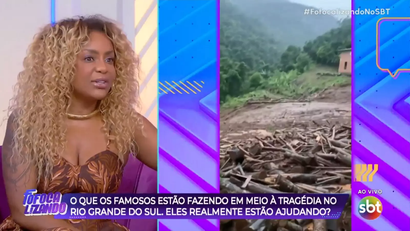 No Fofocalizando, Cariúcha faz desabafo e revela que parentes estão desaparecidos no Rio Grande do Sul - 1
