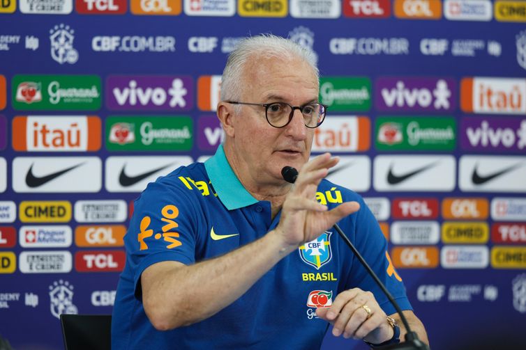Rafael Ribeiro/CBF/Direitos Reservados Dorival Júnior - técnico da seleção brasileira, em 13/11/2024