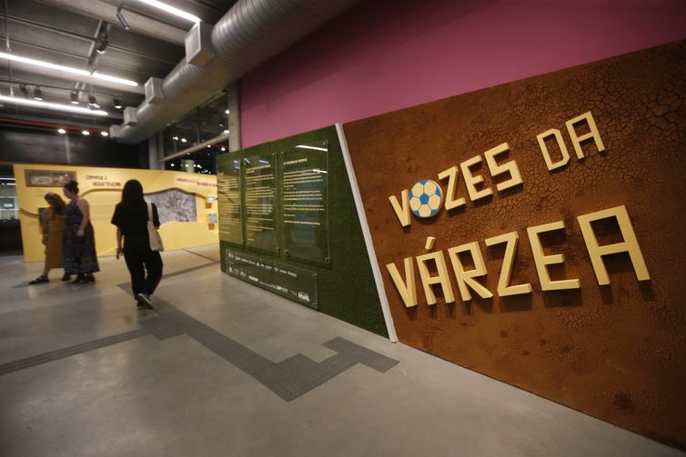 São Paulo (SP), 28/11/2024 - Exposição no Museu do Futebol 