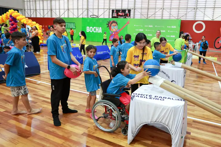 São Paulo (SP), 07/12/2024 - Festival Paralímpico Loterias Caixa no CT Paralímpico. Foto: Léo Barrilaril/CPB