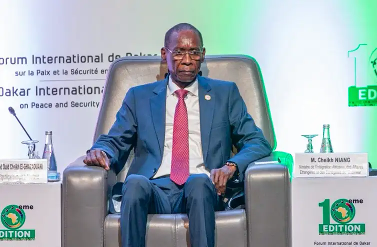 Brasília (DF), 22/04/2026 - Ministro da integração Africana Cheikh Niang.
Foto: Governo Senegal/Divulgação