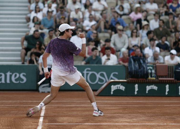 Reuters/Benoit Tessier/Direitos Reservados joão fonseca, tênis, roland garros