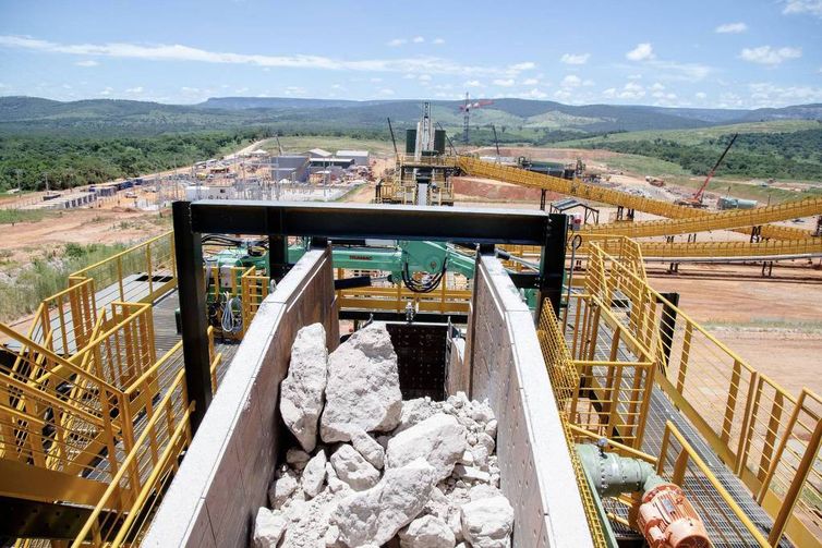 Sigma Lithium/Divulgação Vale do Jequitinhonha (MG), 22/04/2025 - Mineração de lítio. Foto: Sigma Lithium/Divulgação