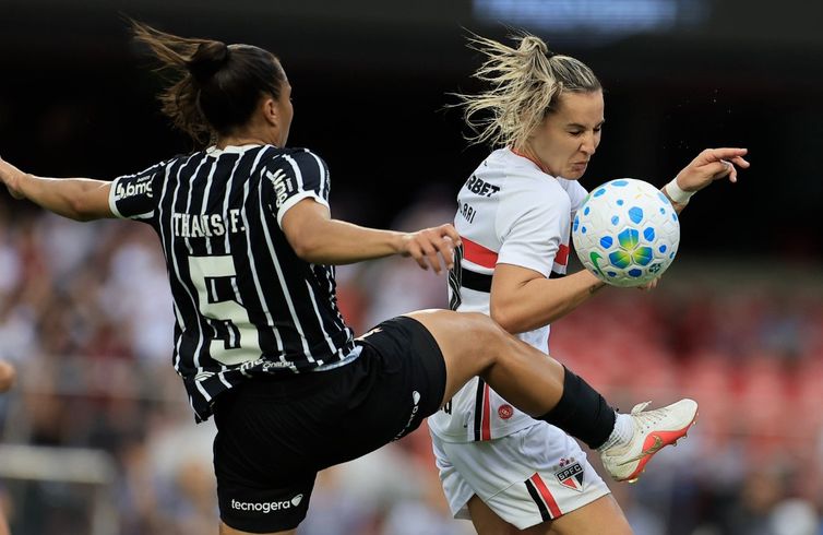 São Paulo (SP), 03/10/2026 - Estádio do Morumbi, jogo final do Campeonato Brasileiro de Futebol Feminino entre São Paulo FC e Corinthians.
Foto: Paulo Pinto/Agência Brasil