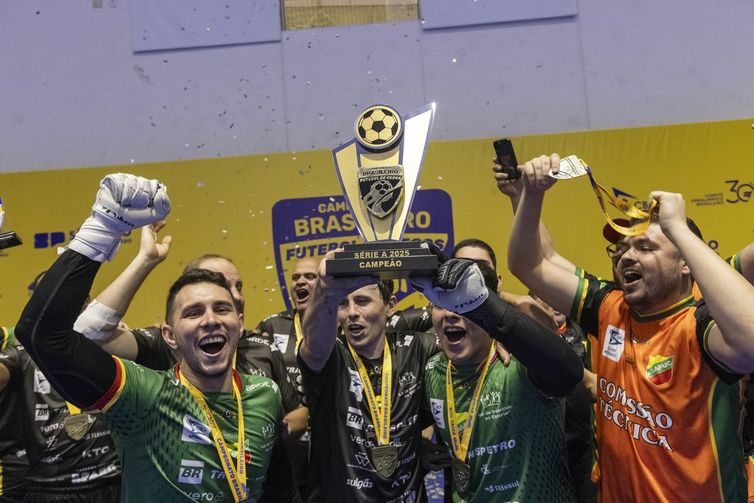 Taba Benedicto/CBDV/Direitos Reservados Agafuc, futebol de cegos, campeão 2025